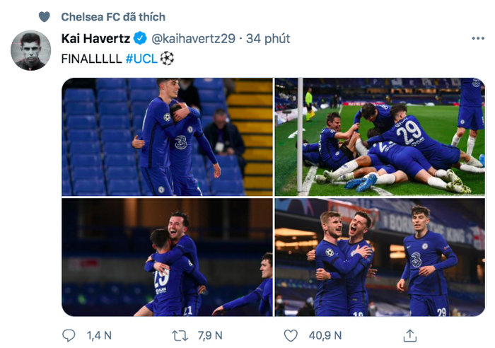 Chùm ảnh: Cầu thủ Chelsea sung sướng tột độ sau khi giành vé vào chung kết Champions League - Ảnh 3.