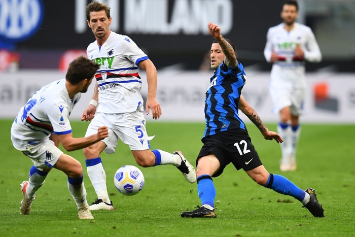 Inter Milan ăn mừng chức vô địch bằng màn vùi dập Sampdoria - Ảnh 5.