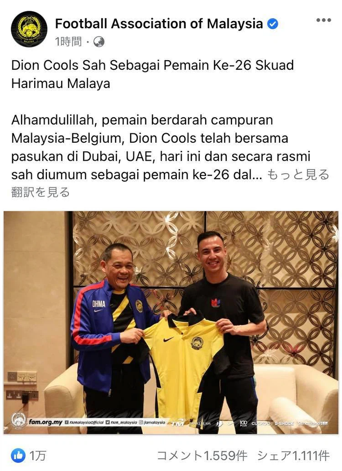 Đội tuyển Malaysia chính thức có sao Champions League - Ảnh 1.