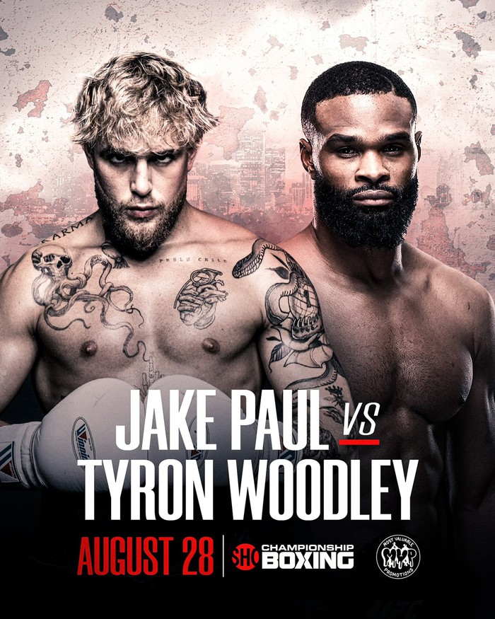 Chốt thời điểm Jake Paul thượng đài cùng nhà cựu vô địch UFC Tyron Woodley - Ảnh 1.