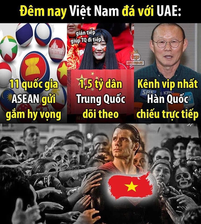 Fan Việt Nam chế ảnh &quot;rất tự hào&quot; sau khi ĐTQG vào vòng loại thứ 3 World Cup 2022 - Ảnh 1.