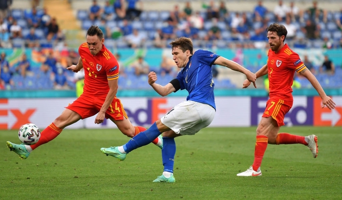 Đánh bại Xứ Wales với tỉ số 1-0, ĐT Italy tiến vào vòng 1/8 với chuỗi trận bất bại - Ảnh 3.