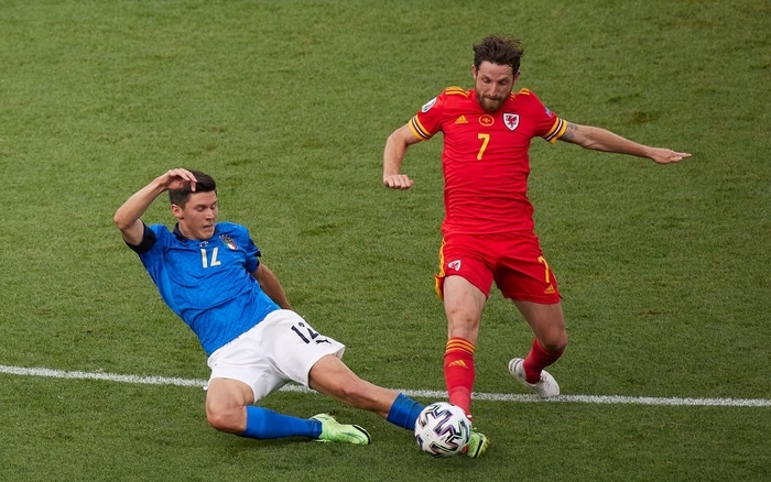 Đánh bại Xứ Wales với tỉ số 1-0, ĐT Italy tiến vào vòng 1/8 với chuỗi trận bất bại - Ảnh 7.
