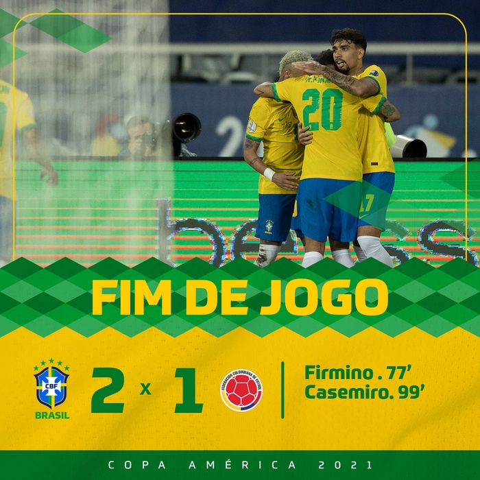 Brazil thắng nghẹt thở ở phút bù giờ thứ 10 - Ảnh 1.