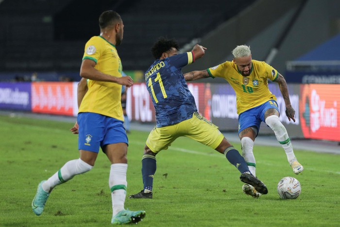 Brazil thắng nghẹt thở ở phút bù giờ thứ 10 - Ảnh 9.
