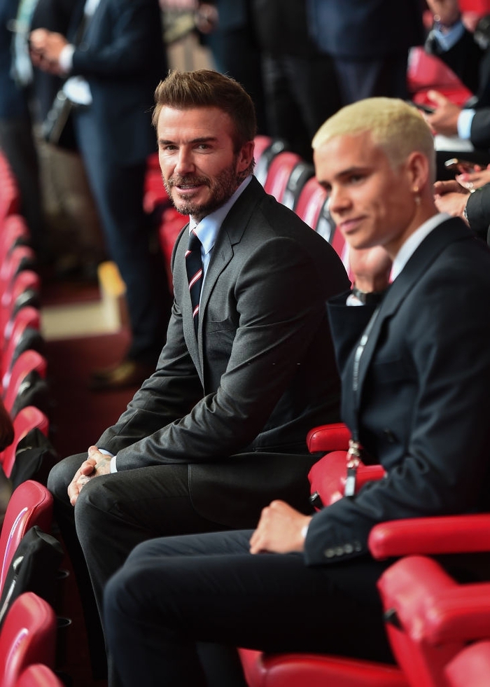 David Beckham dự khán trong ngày Anh đánh bại Đức với tỷ số 2-0 - Ảnh 5.