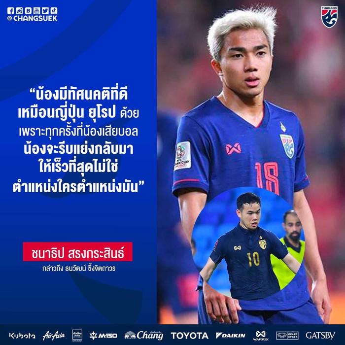 Messi Thái - Chanathip mong được một lần thi đấu cùng Thanawat - Ảnh 1.