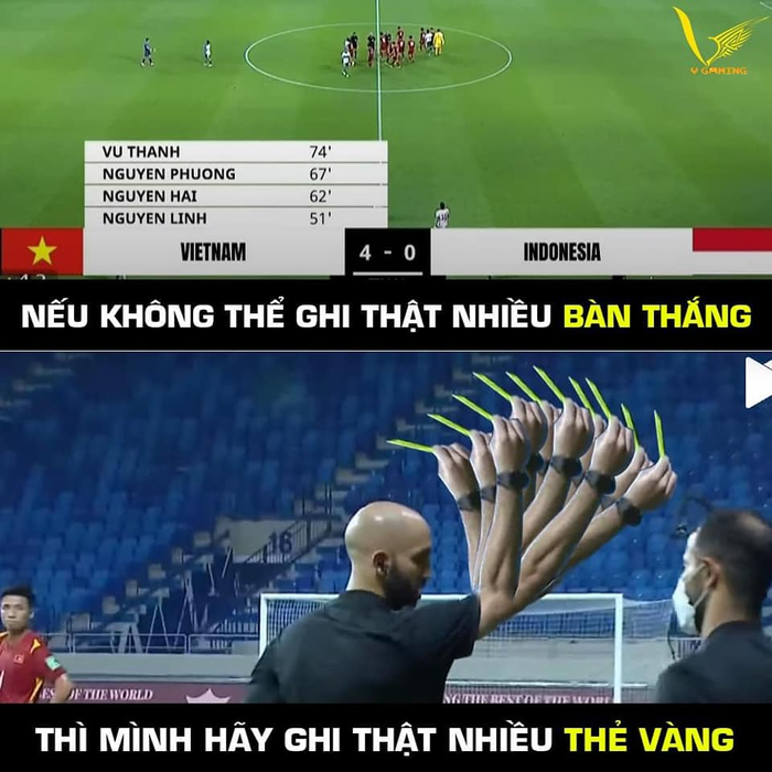 Fan Việt Nam chế loạt ảnh hài hước sau trận đấu với Indonesia - Ảnh 10.