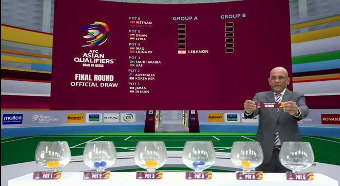 Trực tiếp lễ bốc thăm vòng loại 3 World Cup 2022: Việt Nam nằm ở bảng B cùng Trung Quốc  - Ảnh 5.