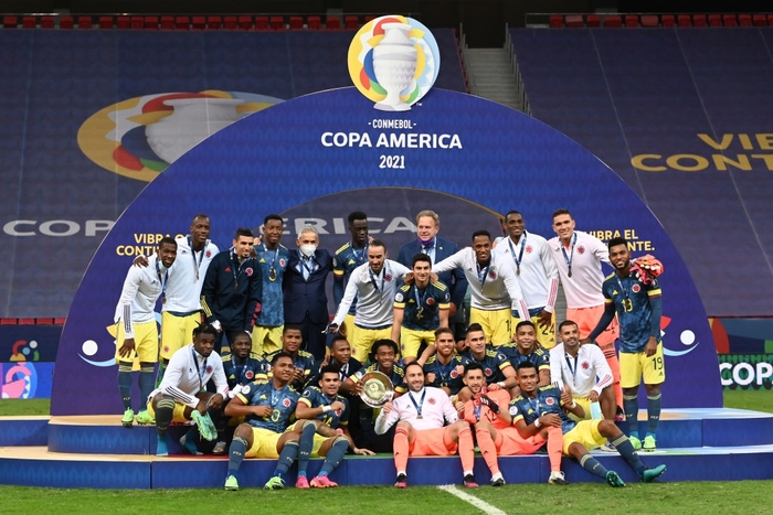 Đồng đội Ronaldo ghi bàn tinh quái giúp Colombia ngược dòng kịch tính, giành hạng 3 Copa America - Ảnh 8.