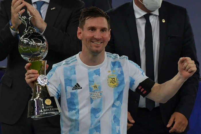 Messi và đồng đội vỡ oà trong niềm hạnh phúc chiến thắng - Ảnh 8.