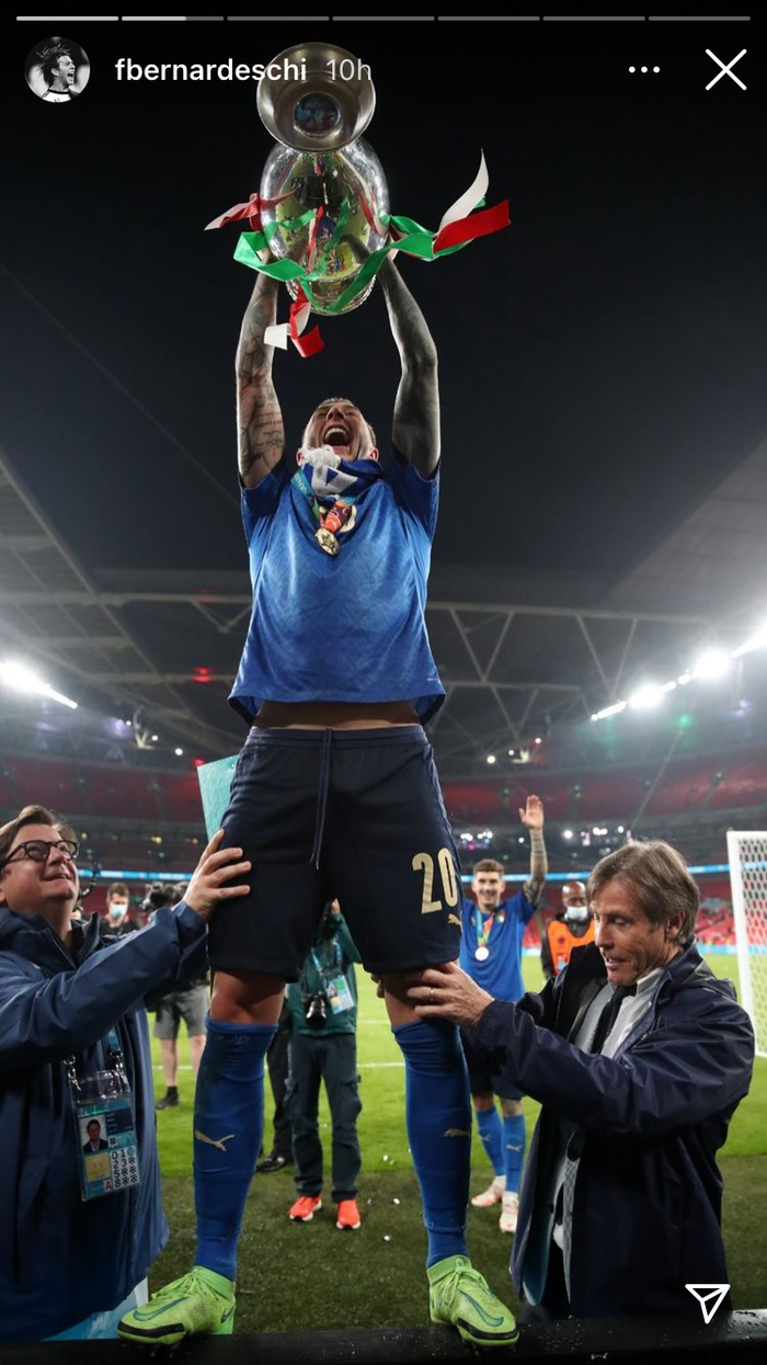 Cầu thủ Italy quẩy tưng bừng trên MXH sau chức vô địch Euro 2020 - Ảnh 5.