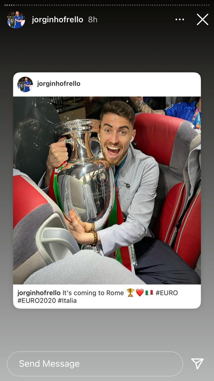 Cầu thủ Italy quẩy tưng bừng trên MXH sau chức vô địch Euro 2020 - Ảnh 9.