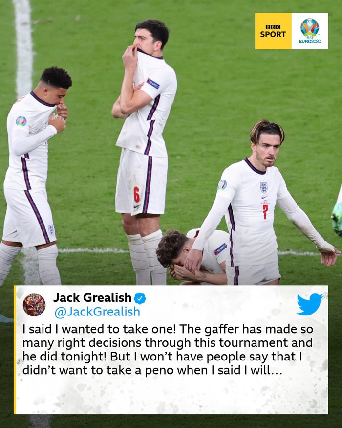 Jack Grealish lên tiếng đáp trả chỉ trích của Roy Keane, khẳng định mình không trốn đá penalty tại chung kết Euro 2020 - Ảnh 1.