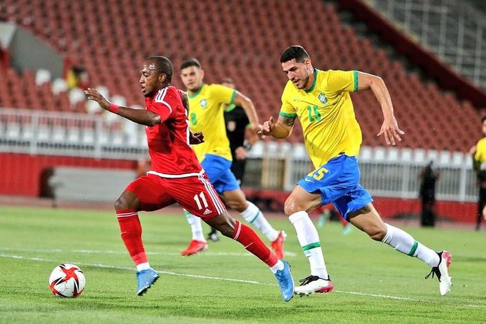 Giao hữu Olympic Brazil 5-2 Olympic UAE: Tài năng trẻ của Arsenal, Real Madrid ghi bàn - Ảnh 4.