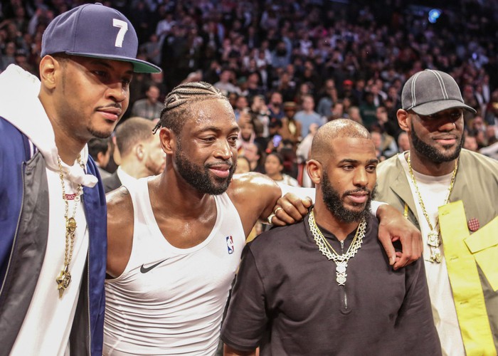 Ấm lòng tình anh em giữa LeBron James và Chris Paul: Luôn có mặt trong những khoảnh khắc trọng đại của sự nghiệp - Ảnh 3.