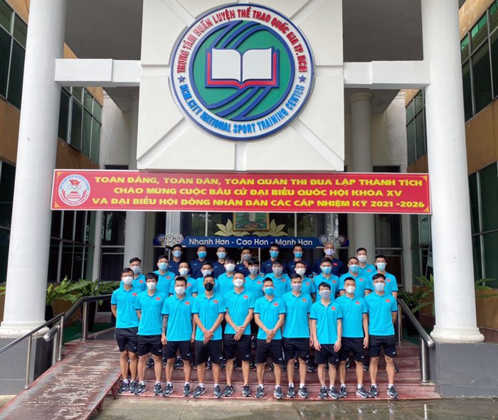 Đội tuyển futsal Việt Nam hội quân cùng thầy trò Park Hang-seo - Ảnh 1.