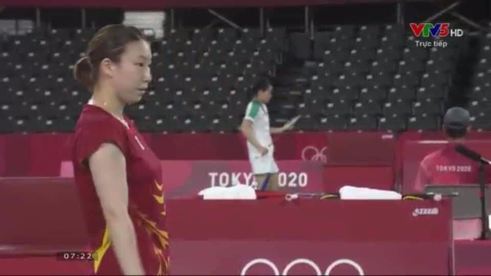 Khán giả bất bình vì không được xem Thùy Linh đánh bại tay vợt Pháp tại Olympic Tokyo 2020 - Ảnh 1.