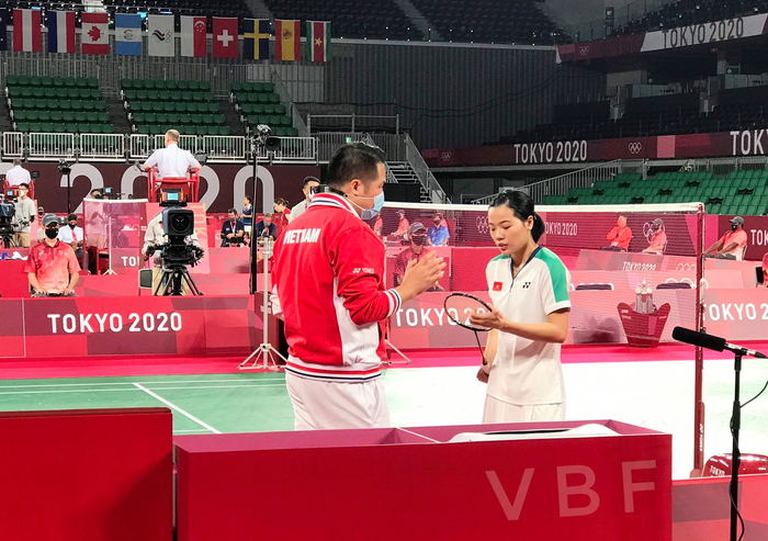 Khán giả bất bình vì không được xem Thùy Linh đánh bại tay vợt Pháp tại Olympic Tokyo 2020 - Ảnh 3.