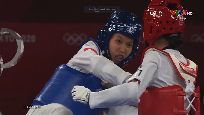 Nỗ lực đến đổ máu, Kim Tuyền (Taekwondo) phải dừng bước tiếc nuối ở Olympic Tokyo 2020 - Ảnh 5.