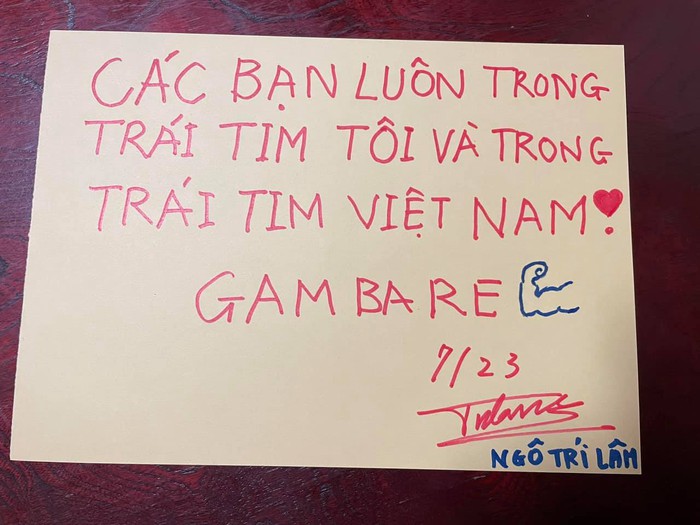 Ấm lòng hình ảnh người dân Việt Nam tại Nhật Bản gửi lời động viên ý nghĩa cho VĐV Việt Nam tham dự Olympic Tokyo 2020 - Ảnh 3.