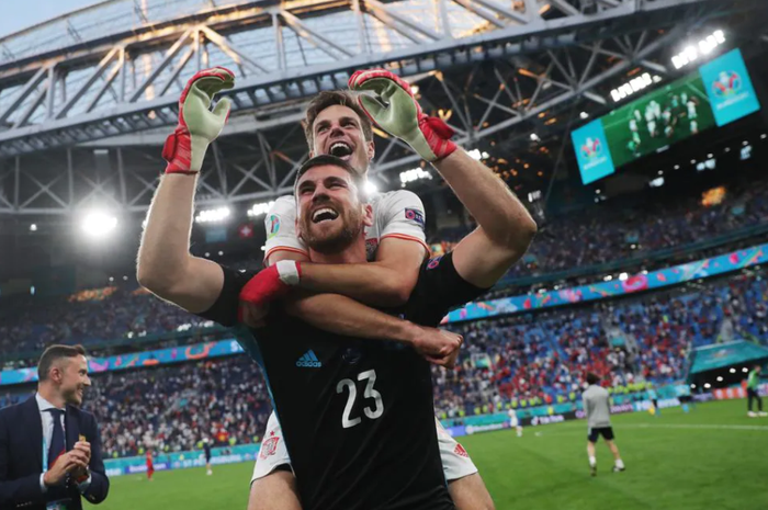 Đánh bại Thụy Sỹ nghẹt thở ở loạt luân lưu, Tây Ban Nha vào bán kết Euro 2020 - Ảnh 8.