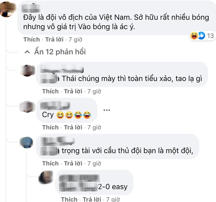 Fan Thái Lan kéo vào fanpage Viettel cà khịa Quế Ngọc Hải, khẳng định &quot;Việt Nam vẫn sợ Thái Lan thôi&quot; - Ảnh 5.