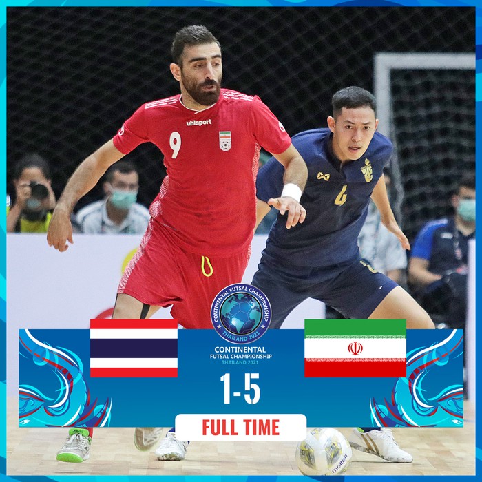 Futsal Thái Lan đánh mất chức vô địch trên sân nhà - Ảnh 1.