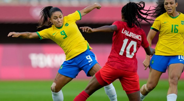 Nữ Brazil lại lỗi hẹn với giấc mơ vàng Olympic - Ảnh 1.