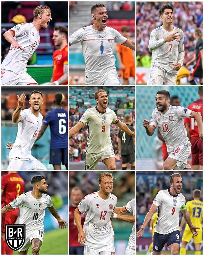 Màu áo trắng chi phối vòng knock-out Euro 2020 - Ảnh 2.