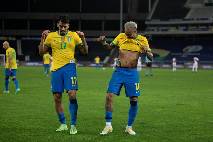 Brazil giành vé vào chơi trận chung kết Copa America - Ảnh 2.