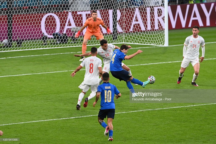 Video Euro 2020: Chiesa dứt điểm đẹp mắt, mở tỷ số cho Italy - Ảnh 1.