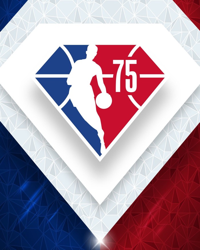 NBA vừa cho ra mắt mẫu Logo mới kỷ niệm mùa giải thứ 75 đã bị fan chê bai kịch liệt - Ảnh 1.