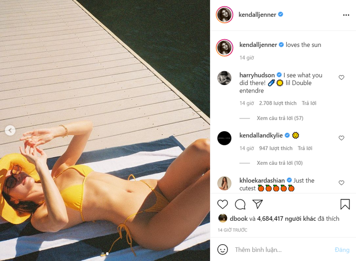 Phát cuồng với Devin Booker, Kendall Jenner đăng ảnh sexy, nhập hội fandom Phoenix Suns - Ảnh 2.