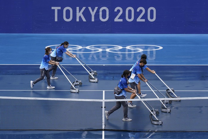 Ảnh Olympic Tokyo 2020: Cầu vồng sau bão và cuộc chiến với nắng nóng của các VĐV  - Ảnh 15.