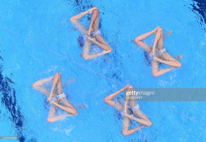 Những bức ảnh độc đáo chỉ có tại Olympic Tokyo 2020 - Ảnh 2.
