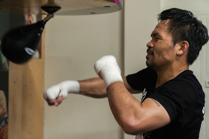 Manny Pacquiao tập luyện tích cực, sẵn sàng cho trận đấu có thể là cuối cùng trong sự nghiệp - Ảnh 9.