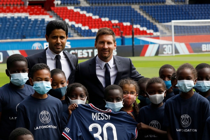 Tại Paris Saint-Germain, Lionel Messi sẽ mặc áo số 30