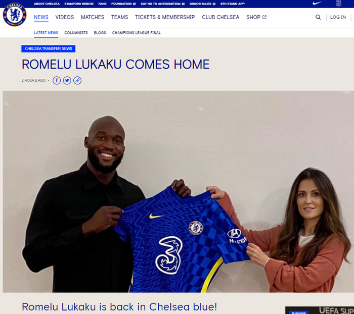 CHÍNH THỨC: Lukaku quay lại Chelsea - Ảnh 1.