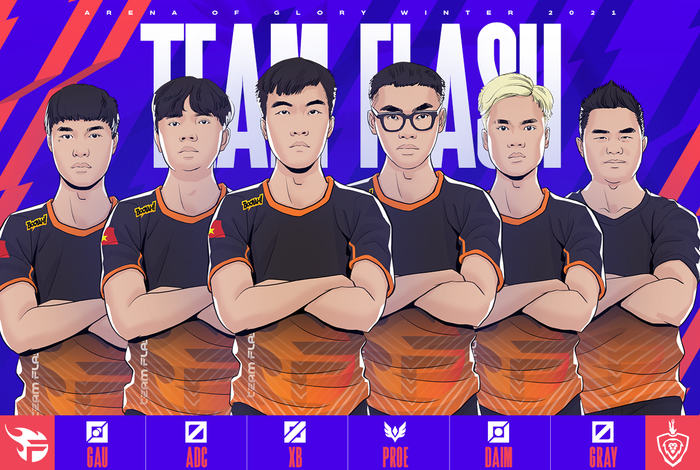 Team Flash vô địch lượt đi ĐTDV mùa Đông 2021