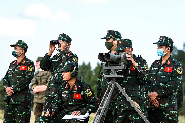 Chùm ảnh ngày bắn hiệu chỉnh của Đội tuyển xe tăng QĐND Việt Nam, sẵn sàng bước vào thi đấu - Ảnh 2.