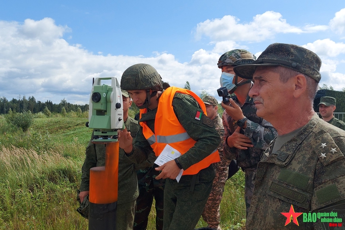 Chùm ảnh: Các giai đoạn thi đấu của Đội tuyển “Kinh tuyến” Việt Nam tại Army Games 2021  - Ảnh 10.