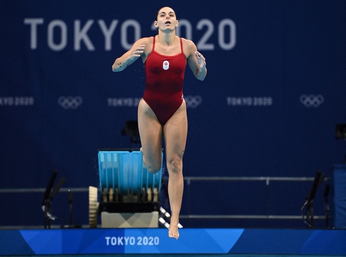 Nữ VĐV Canada lỡ cơ hội lọt vào chung kết môn nhảy cầu tại Olympic vì bài nhảy 0 điểm - Ảnh 3.