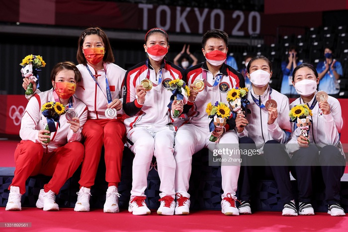 Hạ &quot;gã khổng lồ&quot; Trung Quốc, cầu lông Indonesia giành tấm HCV lịch sử ở Olympic Tokyo 2020 - Ảnh 2.