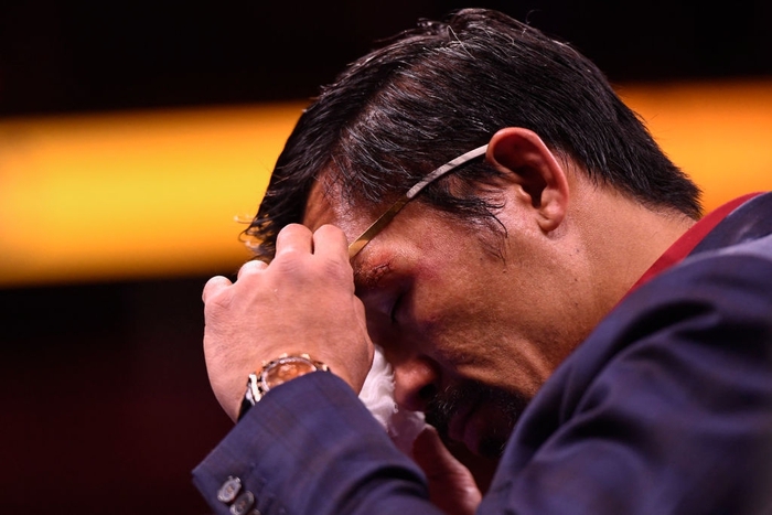 Manny Pacquiao bị mất ngủ, mắt không còn nhìn rõ sau thất bại trước Yordenis Ugas - Ảnh 1.