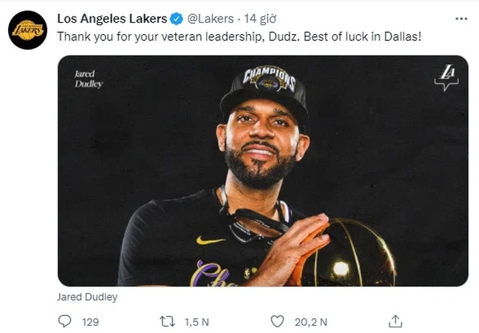 Theo đuổi sự nghiệp huấn luyện, Jared Dudley giã từ và tri ân LeBron James cùng Lakers - Ảnh 5.