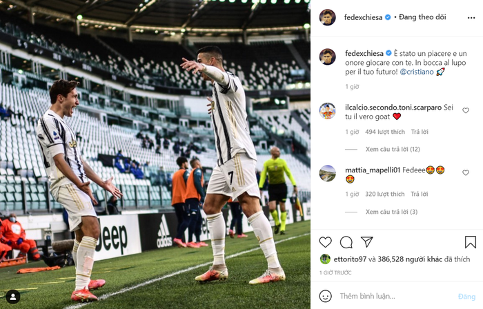 Dàn sao Juventus gửi lời chia tay đầy cảm xúc tới Ronaldo - Ảnh 5.