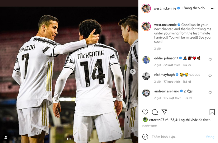 Dàn sao Juventus gửi lời chia tay đầy cảm xúc tới Ronaldo - Ảnh 7.