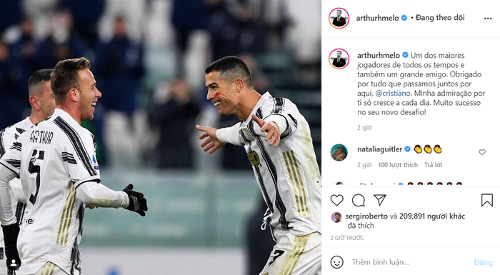 Dàn sao Juventus gửi lời chia tay đầy mùi mẫn tới Ronaldo - Ảnh 8.