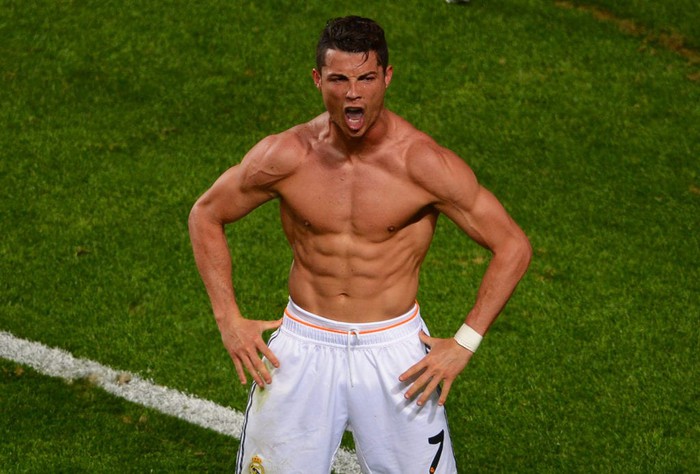 Mọi việc Ronaldo làm đều theo lộ trình nghiêm ngặt, thành quả là thể hình hoàn hảo